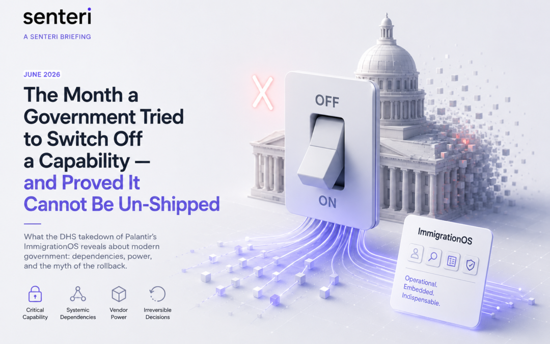 June 2026: The Month a Government Tried to Switch Off a Capability — and Proved It Cannot Be Un-Shipped