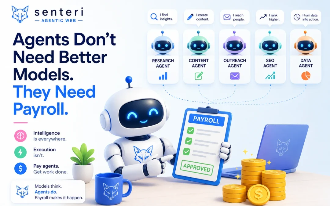 Agents Don’t Need Better Models. They Need Payroll.