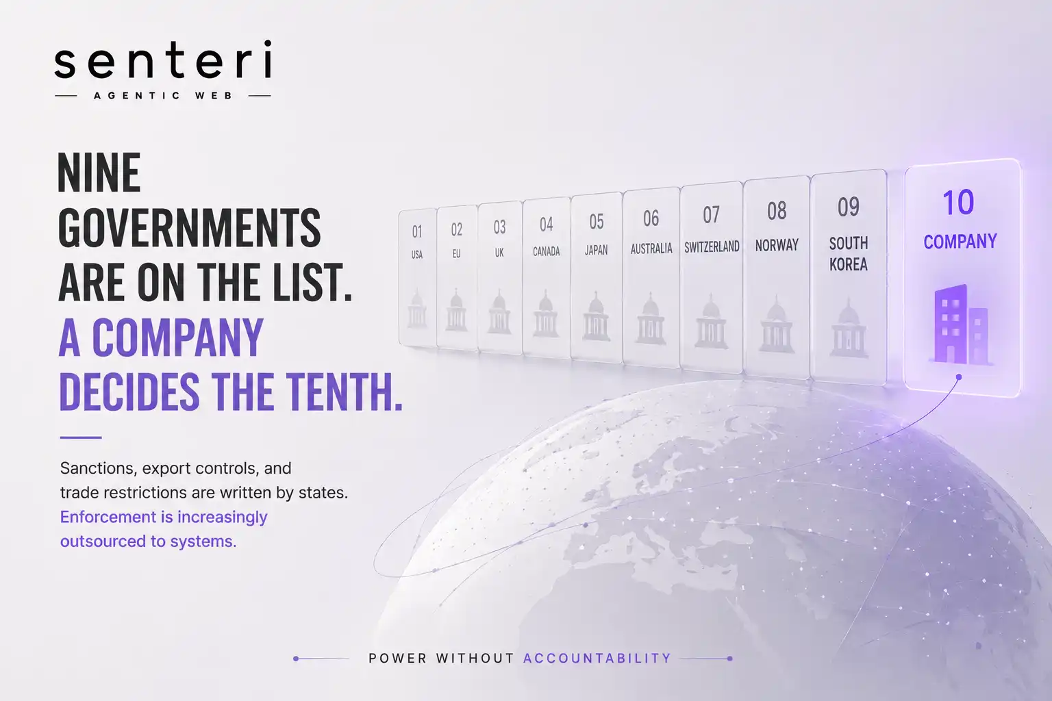 Nine Governments Are on the List. A Company Decides the Tenth.