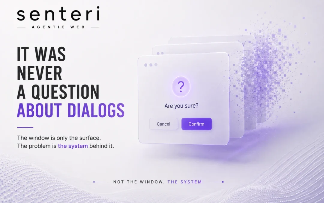 It was never a question about dialogs