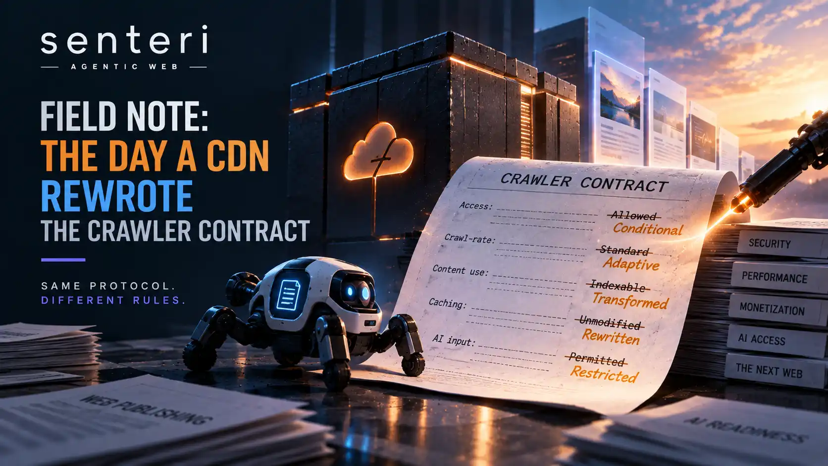 Field note: the day a CDN rewrote the crawler contract